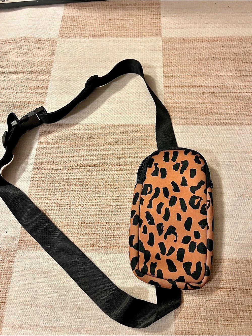 Belt Bag Leopard Print Crossbody Bag